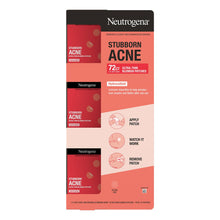 Parches Neutrogena para imperfecciones del acné persistente, 24 unidades, paquete de 3.
