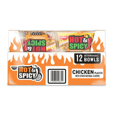Nissin Hot and Spicy Chicken Bowl, 3.32 oz., 12 pk.