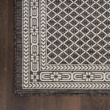 Nourison Garden Spring Indoor/Outdoor Rug Collection, Meadow Black