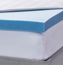 Novaform Advanced Cooling Gel Memory Foam Mattress Topper