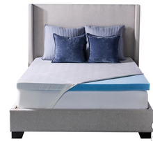 Novaform Advanced Cooling Gel Memory Foam Mattress Topper
