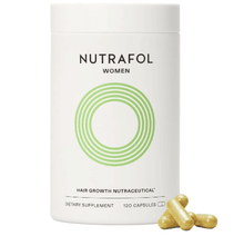 Nutrafol Women's Hair Growth Supplements, Ages 18-44, Clinically Proven for Visibly Thicker and Stronger Hair, Dermatologist Recommended - 1 Month Supply