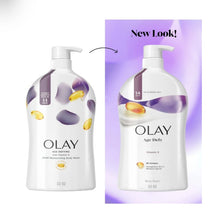 Olay Age Defying Body Wash for Women, Vitamin E, Pump, 33 fl oz
