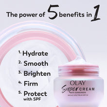 Olay Super Cream con protector solar, FPS 30, 1.7 oz., paquete de 2.