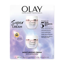 Olay Super Cream con protector solar, FPS 30, 1.7 oz., paquete de 2.