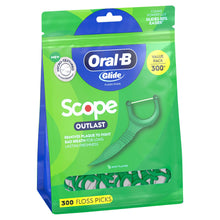 Palillos dentales Oral-B Glide, Scope Outlast, 300 unidades.