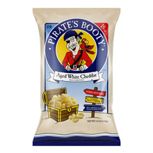 Bocaditos de queso cheddar blanco añejo Pirate's Booty, 18 oz.
