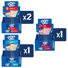 Paquete variado de Pop-Tarts glaseados, 48 unidades.