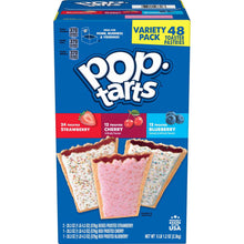 Paquete variado de Pop-Tarts glaseados, 48 unidades.