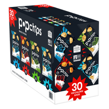 Popchips Potato Chips Snack Packs, Variety Pack, 0.8 oz, 30-count