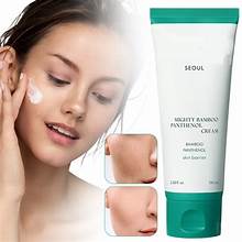 Crema de pantenol Purito Seoul Mighty Bamboo, 100 ml, paquete de 2