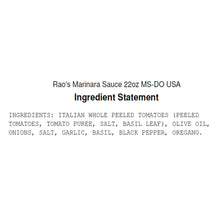 Rao's Homemade Marinara Sauce, 22 oz., 2 pk.