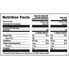 Paquete variado de Ring Pop, 0,5 oz, paquete de 44.