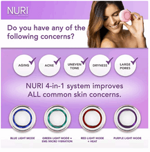 Spa Sciences NURI Facial Skincare and Mask Infuser, Pink