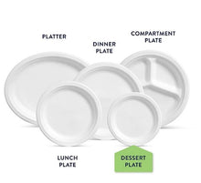 Platos de postre clásicos Chinet, 6,75", 300 unidades.