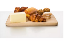 Mantequilla sin sal Member's Mark, color crema dulce, en bloque (4 unidades).