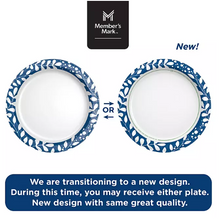 Platos de papel Member's Mark Ultra Lunch, 8.5", 300 unidades.