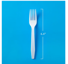 Tenedores de plástico blanco Member's Mark, de alta resistencia (600 unidades)