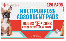 Member's Mark Multipurpose Absorbent Training Pads, 23" x 24",120 ct.