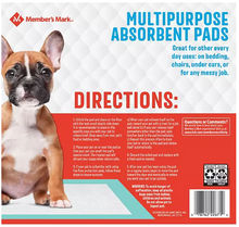 Member's Mark Multipurpose Absorbent Training Pads, 23" x 24",120 ct.