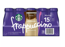 Starbucks Frappuccino Coffee Drink, Mocha 9.5 oz., 15 pk.