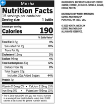 Starbucks Frappuccino Coffee Drink, Mocha 9.5 oz., 15 pk.