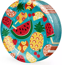 Member's Mark Tasty Fruit Summer Dinner Paper Plates, 10", 85 ct.