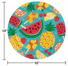 Member's Mark Tasty Fruit Summer Dinner Paper Plates, 10", 85 ct.