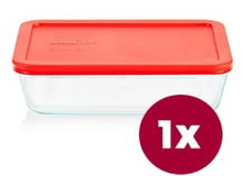 Pyrex Easy Grab Bake & Store Glass Storage Value Pack, 6-Piece
