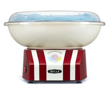 BELLA Electrically Powered Cotton Candy Maker, 475-Watt, Red & White