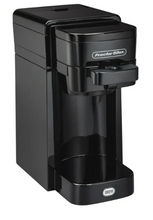 Proctor-Silex 49961 Single Serve Ground & Single Serve Pod Coffee Maker, Black