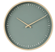 Better Homes & Garden 11.5" Round Indoor Green Analog Wall Clock