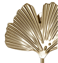 Crystal Art Gallery Indoor Gold Hook Leaf Size Farmhouse Decorative Figurine, Set of 3, 4"x 5"