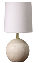 Mainstays Mini Ball Base Table Lamp, 12.75" H
