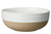 Juego de vajilla de gres redondo blanco Abbott de Better Homes & Gardens, 16 piezas