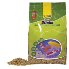 TetraPond Pond Sticks, 3.7 libras, alimento para peces de estanque, para peces dorados y carpas koi.