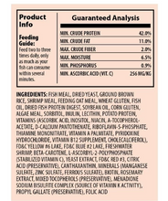 Tetra tetrafin vitamin c-enriched goldfish food flakes