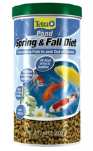 TetraPond Spring And Fall Diet 7.05 Ounces, Pond Fish Food, For Goldfish And Koi