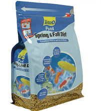 Alimento TetraPond de primavera y otoño, 1.72 libras, para peces de estanque, para peces dorados y carpas koi.