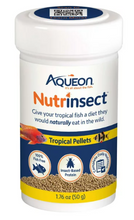 Aqueon Nutrinsect Fish-Free Fish Food Tropical Pellets 1.76 oz