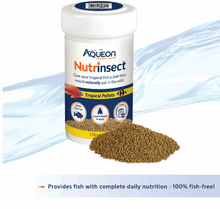 Aqueon Nutrinsect Fish-Free Fish Food Tropical Pellets 1.76 oz