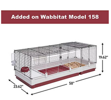 MidWest Homes For Pets 19.75 in. x 23.75 in. Wire Extension for Wabbitat Deluxe Rabbit Home