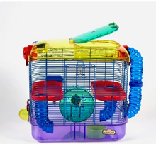 Kaytee Critter Trail Two Level Habitat for Pet Dwarf Hamsters, Gerbils or Mice