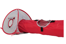 Túnel para mascotas Living World, rojo/gris