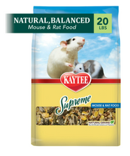 Kaytee Supreme Mouse and Rat Food 20 lb