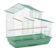 Prevue Cockatiel House Bird Cage, Green