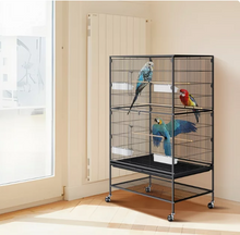 BENTISM 60 inch Flight Bird Cage Metal Large Parakeet Cages for Cockatiels Parrot