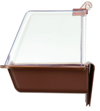 Penn-Plax Clip-On Bird Bath Universal Clips 5.5 x 5.75 x 3.75 Inches