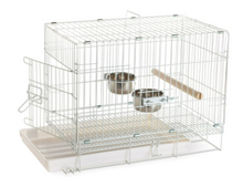 Prevue Pet Products Travel Cage, White