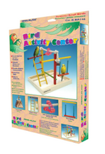 Penn-Plax Bird Life Wood Playpen – Perfect for Parakeets, Parrotlets, Lovebirds, Cockatiels, and Green Cheek Conures - Keep Your Birds Stimulated and Entertained - Medium